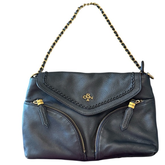 orYANY Black Leather Should Bag - Picture 1 of 8